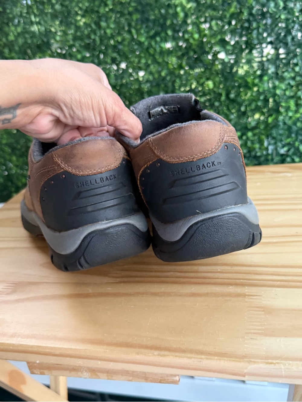KEEN Brixen Low Men’s 10 Brown Leather Waterproof Insulated Slip-On - Picture 7 of 9